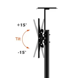 TV NOSAČ SAMOSTOJEĆI ZA LCD DIJAGONALE 81-165 cm, NAGIB -15-15 +CLASS FD-1600