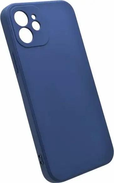 MASKICA +CLASS SILICONE EDGE ZA APPLE IPHONE 12 TAMNO PLAVA
