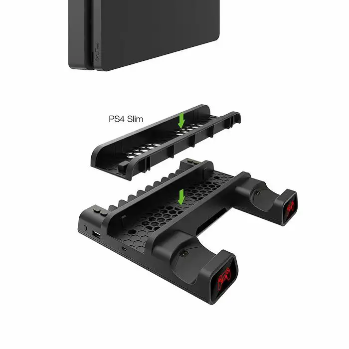 PUNJAČ S HLAĐENJEM ZA PS4, PS4 SLIM, PS4 PRO DOBE TP4-19076 - Slika 2