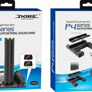 PUNJAČ S HLAĐENJEM ZA PS4, PS4 SLIM, PS4 PRO DOBE TP4-19076