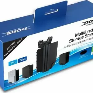 STALAK ZA PS4 S DUAL DOCK PUNJAČEM ZA PS4 KONTROLERE DOBE TP4-025