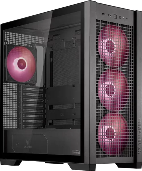 ASUS TUF GAMING GT302 TG ARGB BLACK mATX