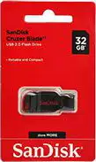 SANDISK USB 2.0 FLASH DRIVE CRUZER BLADE 32GB