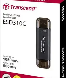 SSD EXT 512GB TS ESD310C DUAL