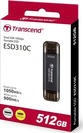 SSD EXT 512GB TS ESD310S DUAL