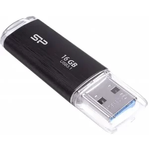 SP USB 3.2 FLASH DRIVE BLAZE B02 16GB BLACK