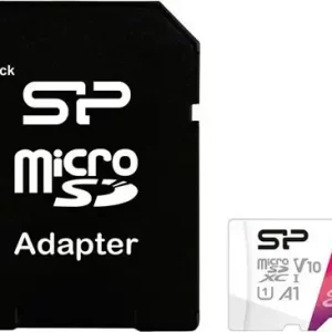 SP MEMORIJSKA KARTICA TF_SDXC UHS-IU1 A1,V10 COLOR,SR104, Adapter, W/A,128GB