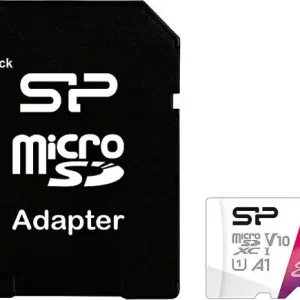 SP MEMORIJSKA KARTICA TF_SDXC UHS-IU1 A1,V10 COLOR,SR104, Adapter, W/A,64GB