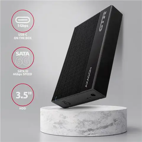 HDD Ladica 3.5" SATA 6G->USB3.2 EE35-GTR, AXAGON