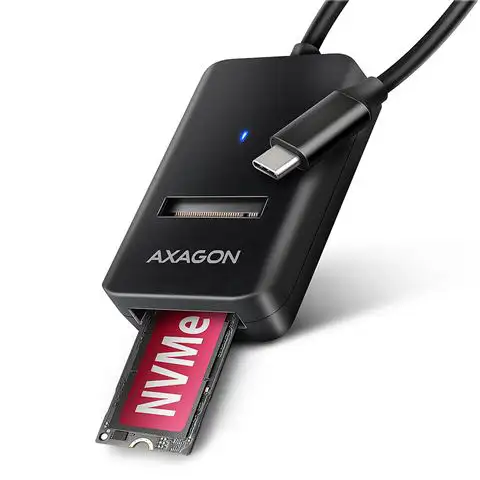 HDD DOD Ladica SATA & NVMe -> USB-C 3.2 Gen2, ADM2-CM, AXAGON