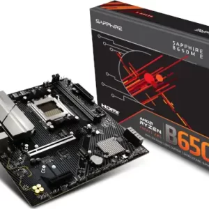 Sapphire B650M-E, AM5, DDR5, mATX
