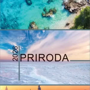 Kalendar "Priroda 2026" 13 listova, spirala, 000010475