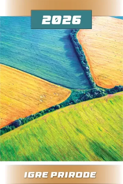 Kalendar "Igre prirode" 13 listova, spirala, 000026448