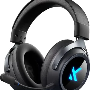 MCHOSE X9 Wireless Gaming Headset, Black, MC-X9-2