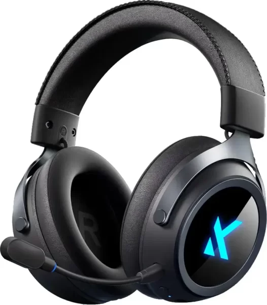MCHOSE X9 Wireless Gaming Headset, Black, MC-X9-2