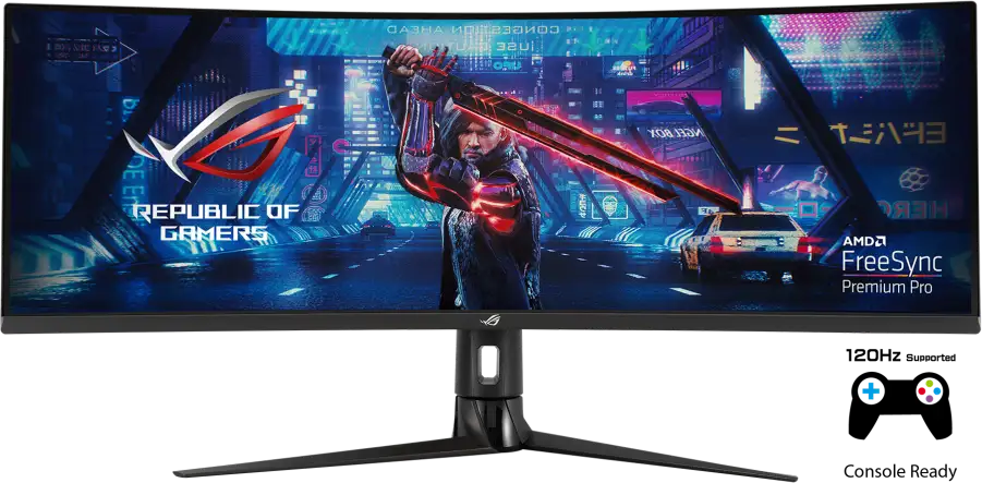 ASUS ROG STRIX 49" VA, 1800R, HDR10, 144Hz, 3840x1080, XG49VQ, 90LM04H0-B01170