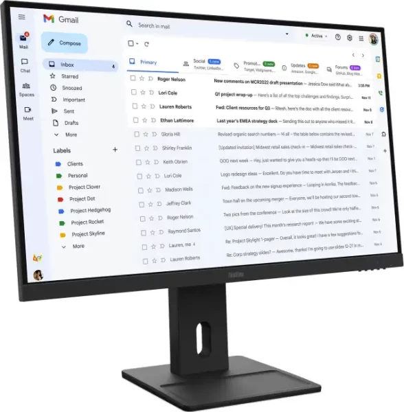 Lenovo 27" FHD IPS, VGA, HDMI, DP, pivot, E27-40, 64BCMAT4EU