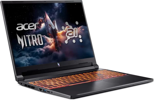 ACER NITRO V 16, 16" WUXGA (1920x1200), AMD RYZEN 7 260, RTX 5060, 32GB DDR5, 1TB NVMe, FREE DOS, ANV16-42-R2J9, NH.U1GEX.00G