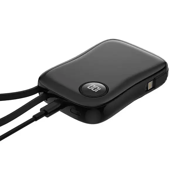 MAXMOBILE POWER BANK WIRELESS Magsafe C1020W 10000mAh 20W PD USB-C crni - Slika 2