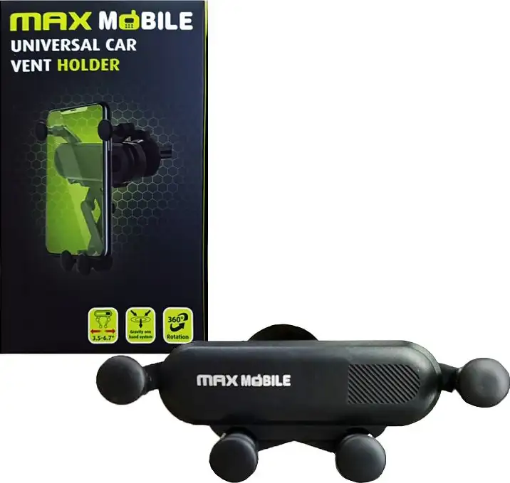 MAXMOBILE DRŽAČ ZA MOBITEL GRAVITY VENT G260 do 6.7"