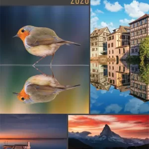 Kalendar "Zrcala u prirodi 2026" 13 listova, spirala, 000012389