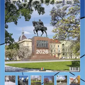 Kalendar "Zagreb 2026", 13 listova spirala, 000010396