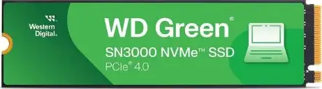 SSD 1TB WD GREEN™ SN3000 M.2 2280 NVMe WDS100T4G0E