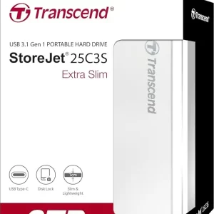 Vanjski disk StoreJet 25C3S 2TB Type C ALU