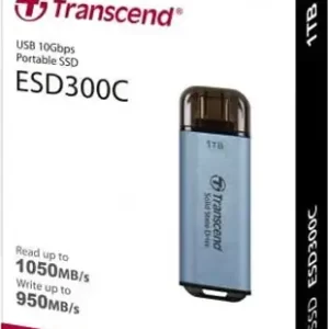SSD EXT 1TB Transcend ESD300 Sky Blue TS1TESD300C