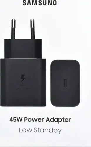 KUĆNI PUNJAČ ORIGINAL ZA SAMSUNG T4511NBEG TIP C PD 45W CRNI BLISTER