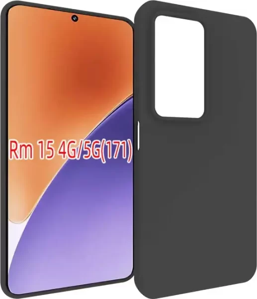 MASKICA +CLASS SILICONE EDGE ZA XIAOMI REDMI 15 4G, 5G 171mm CRNA