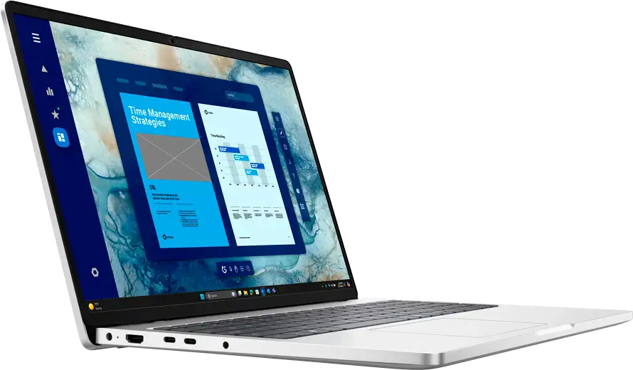 Dell Pro 16 (PC16250), 16" FHD+ (1920x1200), Intel Core Ultra 5 235U (12 TOPS NPU, 12C, 4.9GHz), 16GB (1x16GB) DDR5, M.2 512GB SSD, Intel Integrated, WiFi, BT, HDMI, THB4 (DP/PD), USB-C (DP/PD), 2xUSB - Slika 3