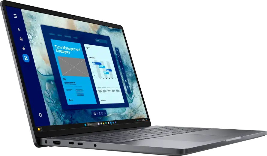 Dell Pro 16 Plus (PB16250), 16" FHD+ (1920x1200), Intel Core Ultra 5 235U (12 TOPS, 12C, up to 4.9GHz), 32GB DDR5, M.2 512GB SSD, Intel Integrated, WiFi, BT, HDMI, 2xTHB4 (DP/PD), 2xUSB3.2, RJ-45, CR, - Slika 2