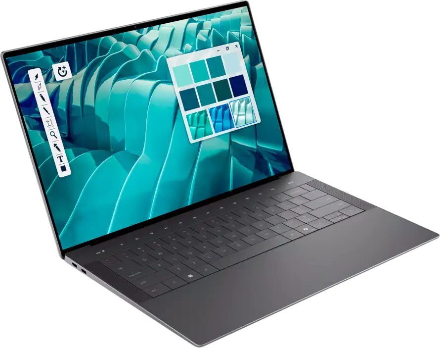 Dell 14 Premium (DA14250), 14" FHD+ (1920x1200), non-Touch, Intel Core Ultra 7 255H (13 TOPS NPU, 16C, up to 5.1GHz), 32GB LPDDR5, M.2 1TB SSD, WiFi, BT, 3xTHB4 (DP/PD), FngPr, Backlit kb, Win11Pro, - Slika 2