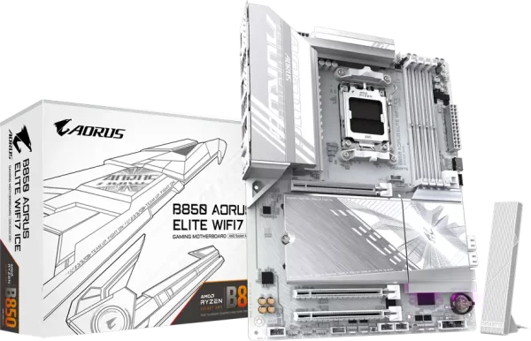 GIGABYTE B850 A ELITE WF7 ICE AM5 MB