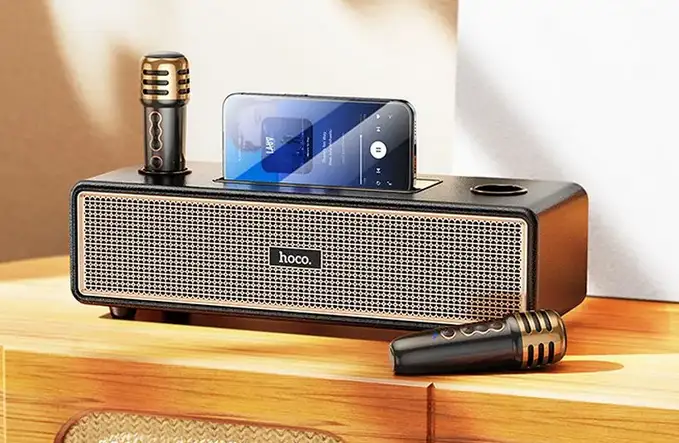 Bluetooth speaker system 25W 6h Hoco BS63 black - Slika 3