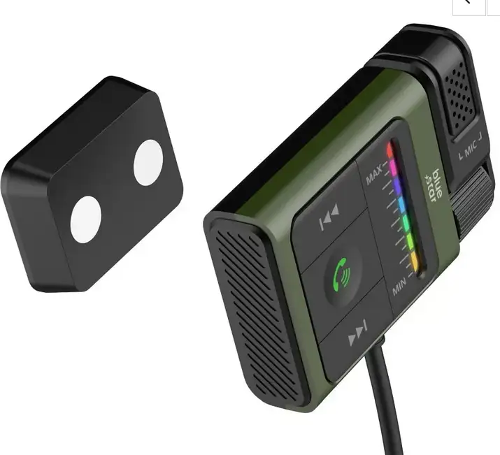 BLUE STAR transmitter FM bluetooth Equalizer BT64 black - Slika 3