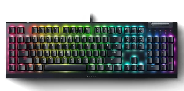 Razer BlackWidow V4 X - Mechanical Gaming Keyboard (Green Switch) - UK Layout