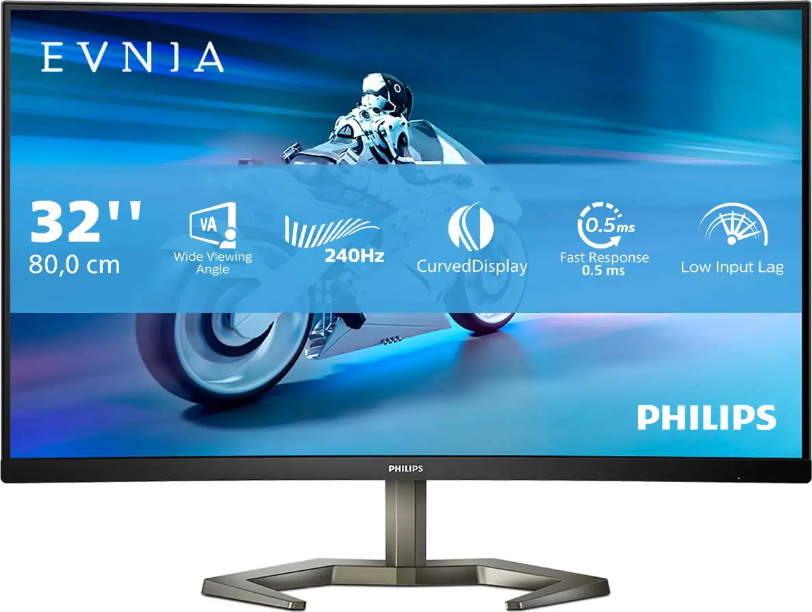 Philips 32M1C5200W 31,5", 2xHDMI, DP, HAS, 240Hz