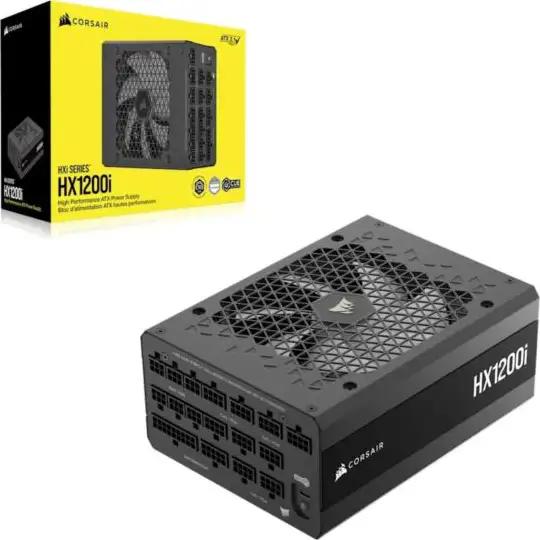 Corsair PSU, HX1200i, Fully Modular CP-9020307-EU