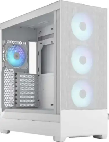 Fractal Design Pop XL Air RGB White TG Clear, FD-C-POR1X-01