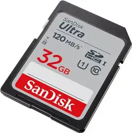 SANDISK Ultra 32GB SDHC Memory Card SDSDUN4-032G-GN6IN
