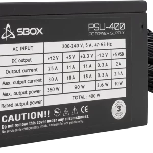 NAPAJANJE SBOX PSU-400-2 / ATX-400W, PSU-400-2