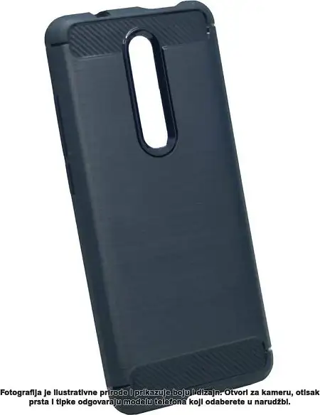 MASKICA +CLASS TPU KARBON MAT ZA SAMSUNG A72 5G, A72 4G PLAVA