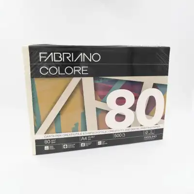 Papir Fabriano Colore A4/80g cedro 500L 74921297 soft