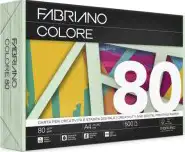 Papir Fabriano Colore A4/80g verde ch. 500L 75521297 soft