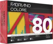 Papir Fabriano Colore A4/80g rosso 500L 74521297 bright