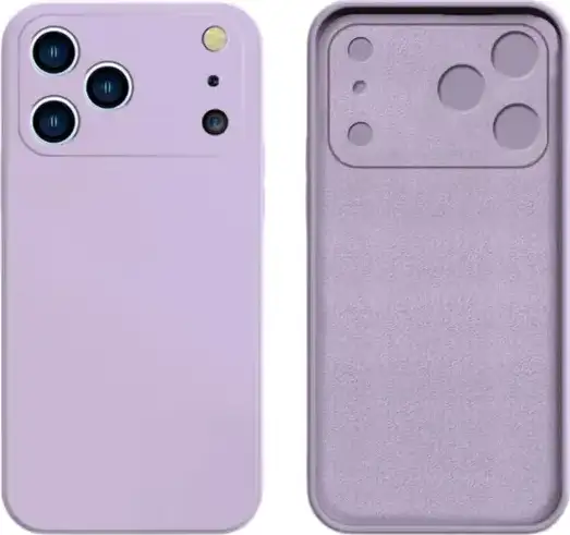 MASKICA +CLASS SILICONE EDGE ZA APPLE IPHONE 17 PRO LILA