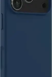 MASKICA +CLASS SILICONE EDGE ZA APPLE IPHONE 17 PRO MAX TAMNO PLAVA