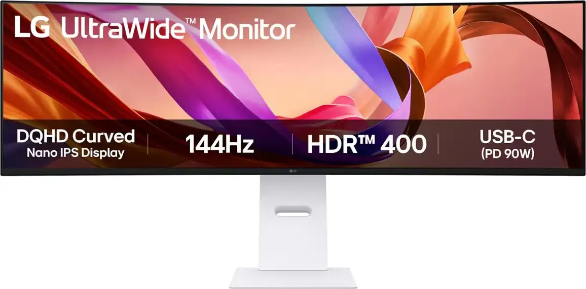 LG 49U950A, 49'', DQHD IPS, 144 Hz, HAS, USB -C